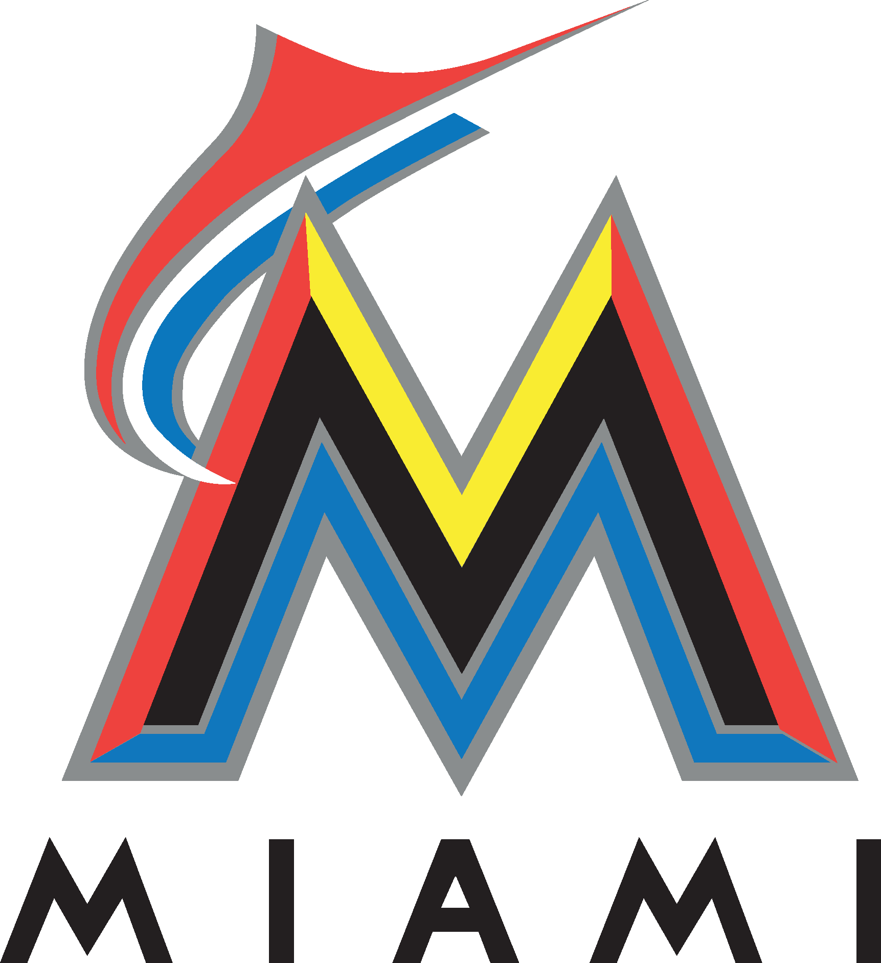 Miami Marlins New Logo Vector Logo